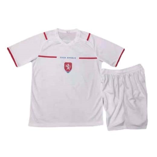 Camiseta Checa Replica Segunda Ropa Niño 2021/22